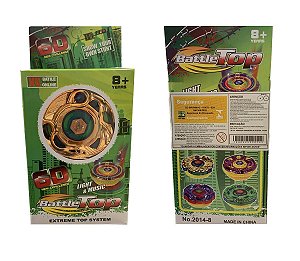 Beyblade Samurai 6d Battle Top Com Luz E Som