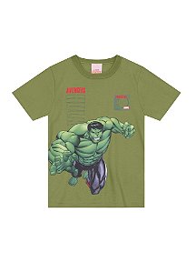 Camiseta Vingadores ORIGINAL em Meia Malha BRANDILI licenciada MARVEL - Camiseta