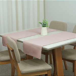Caminho Trilho de Mesa Essence 1 Peça 1,30m x 40cm 60% Algodão 40% Poliéster Tec