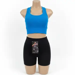 Conjunto de regata esportiva e shorts de poliéster Tamanho Unico Cores Sortidas