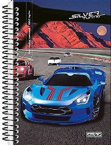 Caderno - 1 Matéria - Silver Tuning - 80 Fls - São Domingos.