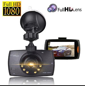 Câmera Filmadora Digital Veicular Dvr Hd 2.7" polegadas 120o