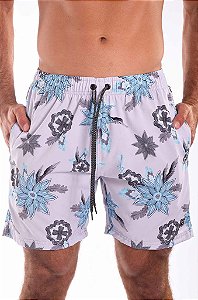 Short Volley 17" Marine Flower