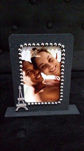PORTA RETRATO BLACK PARIS 10X15 MDF
