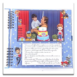 Personalize a 1a folha do álbum