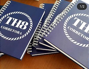 Caderno Universitário com Logo