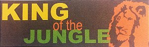 Die Cut King of the Jungle