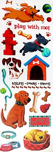 Adesivo Pet Paws & Claws Dog