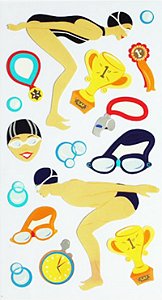 Adesivos Swim Team