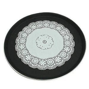 Forro Toalha Band Red Croche 38/40cm Kom