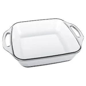 Assadeira sem Tampa Quadrada Seletta Marinex 3,8L