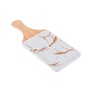 Travessa Marmorizada 32x18cm 6614 Weck
