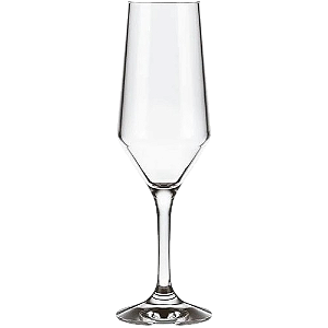 Taça em Vidro para Champagne SM Buffet 186ML Nadir