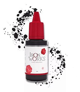 Pigmento Iron works PRETO 15ml