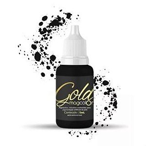 Pigmento Mag Colors Gold Preto 5ml