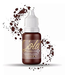 Pigmento MagColor Gold Castanho Escuro 5ml