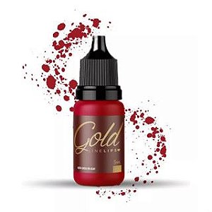 Pigmento MagColor Gold Line Lips Vermelho 5ml