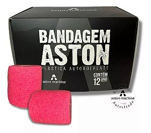 Bandagem 04 Aston 5cm Preto ( Caixa 12 Unidades ) - Rosa
