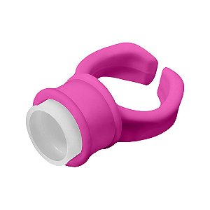 ANEL P/ BATOQUE 11MM - ROSA EMB C/ 10 UNID.