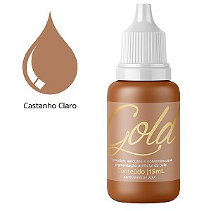 Pigmento Mag Color Gold 15ml - Castanho Claro