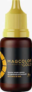 Pigmento Mag Color Gold 10ml - Castanho Escuro Intenso