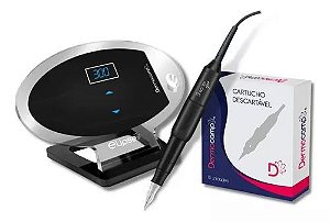 Conjunto Controle Elipse+dermógrafo Sharp 300 Pró 20 Agulhas