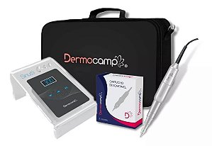Conjunto Dermografo Sharp 300 Pró + Ctrle Sirius +10 Agulhas
