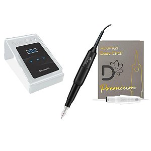 Dermografo Sharp 300 Pro Ctrl Sirius Dark + agulhas Dermocamp