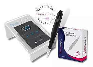 Dermografo Sharp 300 Pro Ctrl Sirius Dark + agulhas Dermocamp