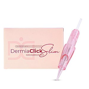 Cartucho Agulha Dermia Click Slim Fácil Encaixe 1rl 0,30mm