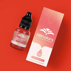 Pigmento Orgânico para Micropigmentação Pêssego 10ml - Peach RBKollors