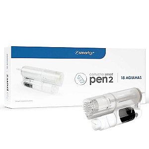 Cartucho 10un Microagulhamento Smart Pen 2 Smart GR 18 Agulhas