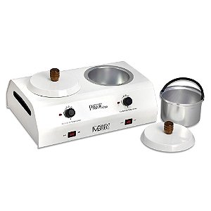 Termocera Aquecedor De Cera Prime Duo 1kg Branco - Mega Bell
