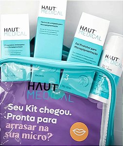 Kit Haut Medical Para Micropigmentação Com Bolsa