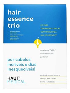 Kit Para Tratamento Capilar Haut Medical Hair Essence Trio