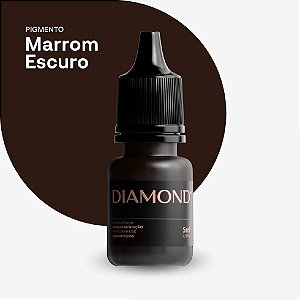 Pigmento Diamond Mineral Marrom Escuro 5ml