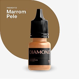 Pigmento Diamond Mineral Marrom Pele 5ml