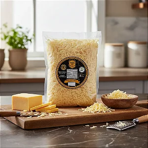 Queijo Artesanal Mantiqueira de Minas Ralado Fino 1kg