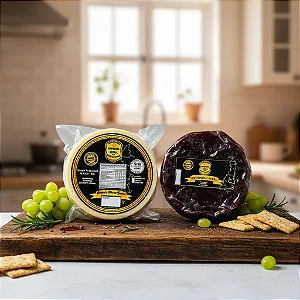Queijo Tradicional Alagoa 900g + Goiabada Cascão Artesanal 1KG