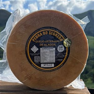 Queijo Artesanal Alagoa Pedra Do Segredo Maturado 4 Meses 4,5kg GANHADOR DO PREMIO MAXIMO 2025