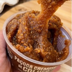 A paçoca cremosa de colher 260g
