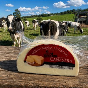 Queijo Canastra Meia Cura DonAna 500g