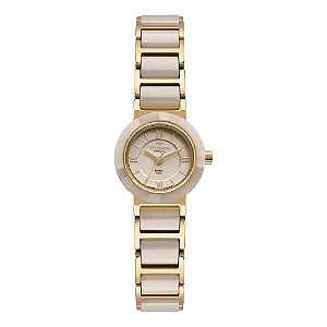 Relógio Technos Feminino Ceramic/saphire Dourado