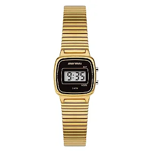 Relógio Mormaii Vintage dourado e prata-MO05301A4P