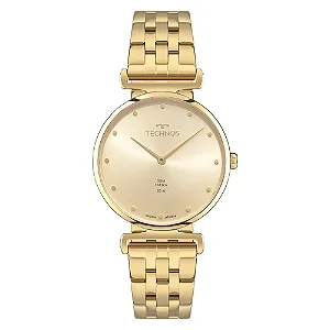 Relógio Technos Feminino Slim Dourado VJ20AD/1X