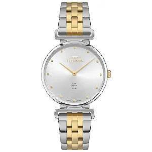 Relógio Technos Feminino Slim Bicolor VJ20AE/1K