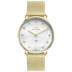 Relógio Technos Feminino Slim Dourado 2025LTU/1B