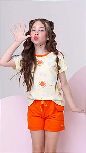 Conjunto Infantil Menina Solzinho