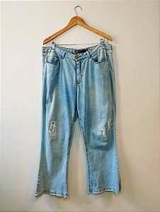 Calça jeans flare Blue Steel 46