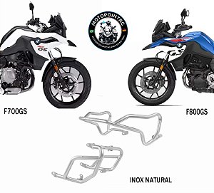 PROTETOR MOTOR E CARENAGEM BMW F750GS / F800 GS INOXIDAVEL